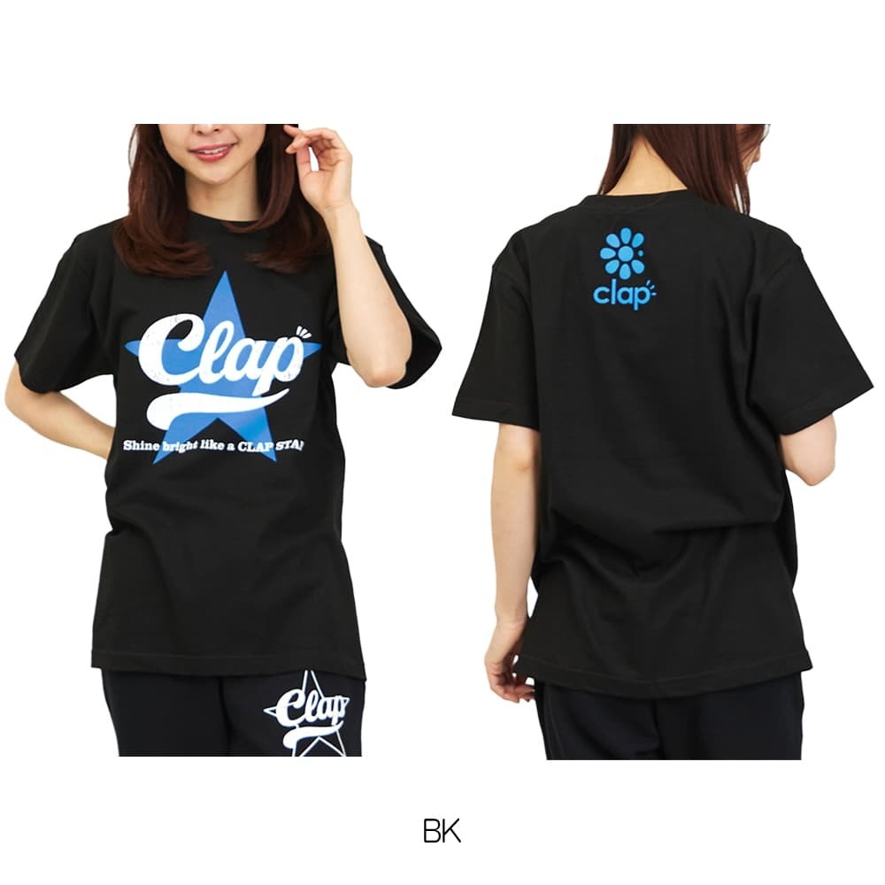 clap(クラップ) クラップスター Tシャツ 半袖 レディース スポーツアパレル トレーニング フィットネス 女性 CTS26016 ...