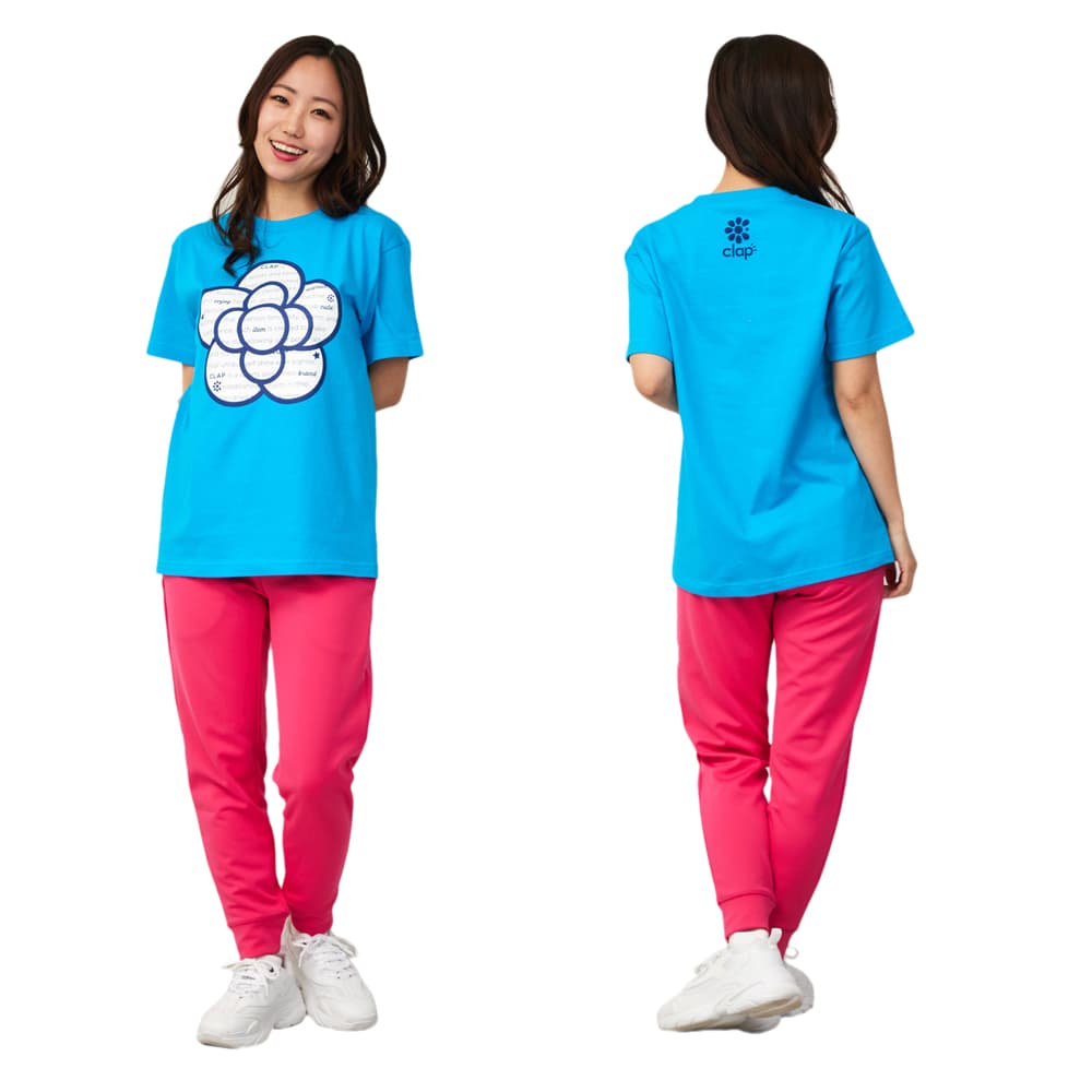 clap（クラップ） ローズクラップ Tシャツ レディース 半袖 スポーツ