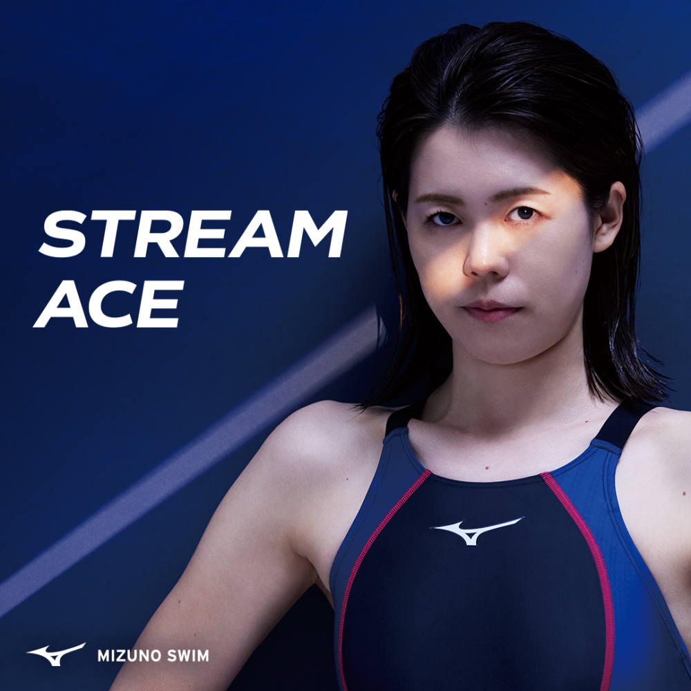 驚くべき価格 ミズノ MIZUNO 競泳水着 ジュニア女子 WORLD AQUATICS承認 ハーフスーツ レースオープンバック STREAM ACE ストリームフィットA N2MG1424