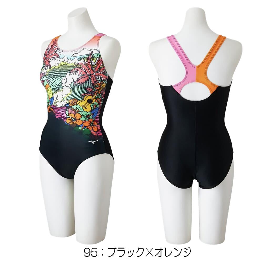 フィットネス水着ワンピース（MIZUNO）（サイズ（S/M/L）：S）の