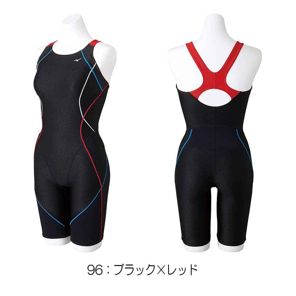 ミズノ MIZUNO フィットネス水着 レディース オールインワン パッド付き EZ Swim N2...