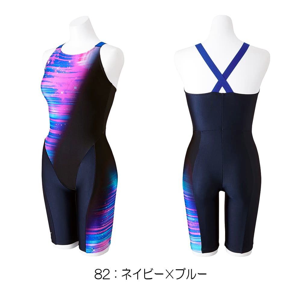 L 新品 寺川綾 2024秋冬 STROKEONE ストロークワン パッド付 MIZUNO ミズノ フィットネス水着 レディース STROKE ONE