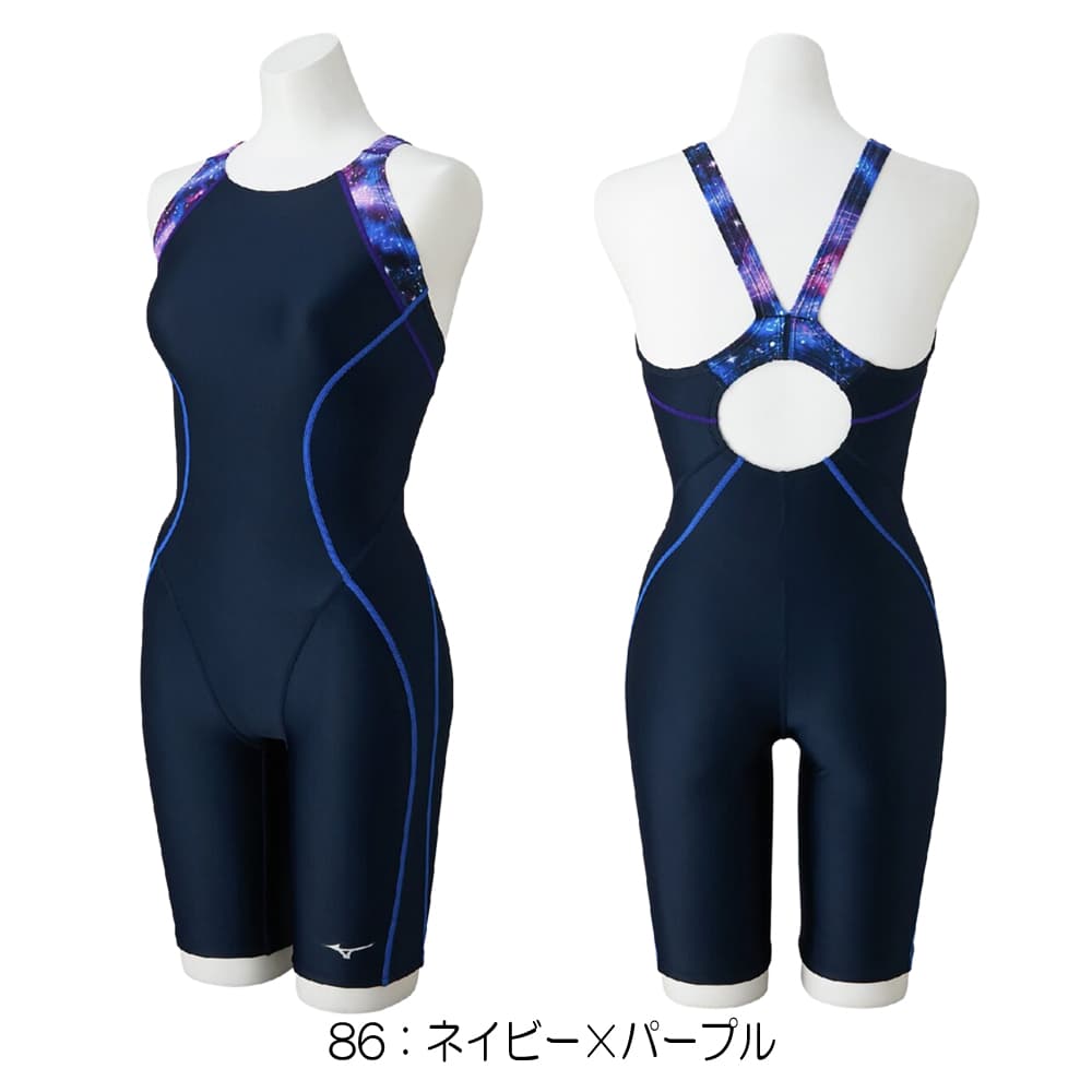 ミズノ MIZUNO フィットネス水着 レディース Stroke ONEオールインワン 2026年春夏モデル N2JGD746_1