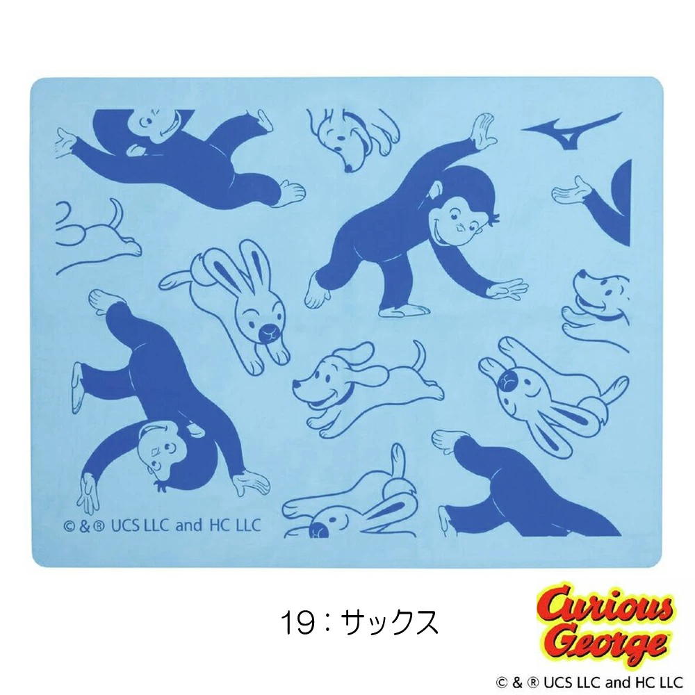 MIZUNO（ミズノ） 水泳 スイムタオル 吸水タオル セームタオル おさる