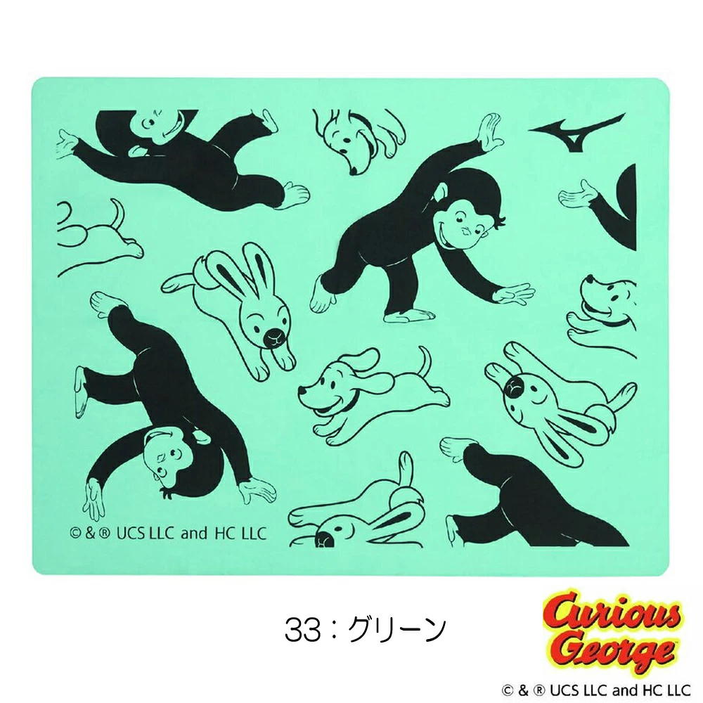 MIZUNO（ミズノ） 水泳 スイムタオル 吸水タオル セームタオル おさる