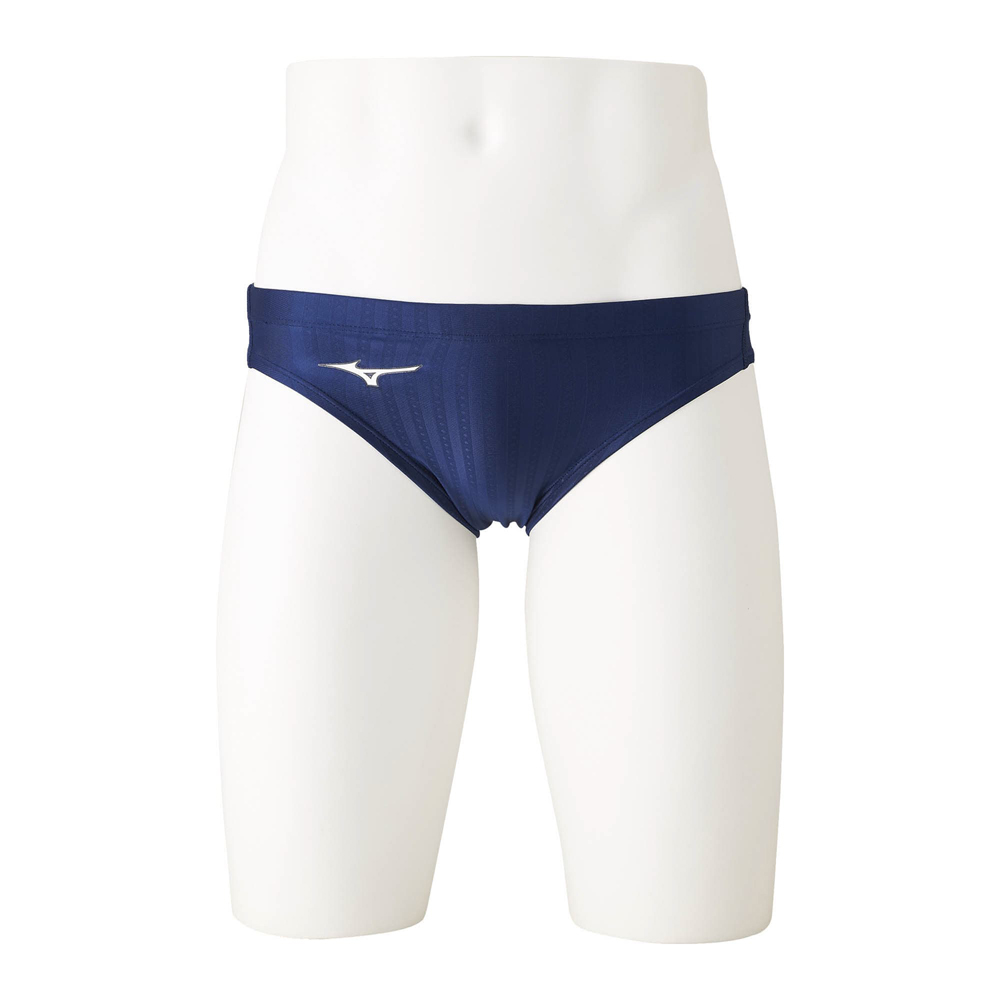 ホ*ー様 mizuno メンズ競泳水着 競パン キネシスカット 紫