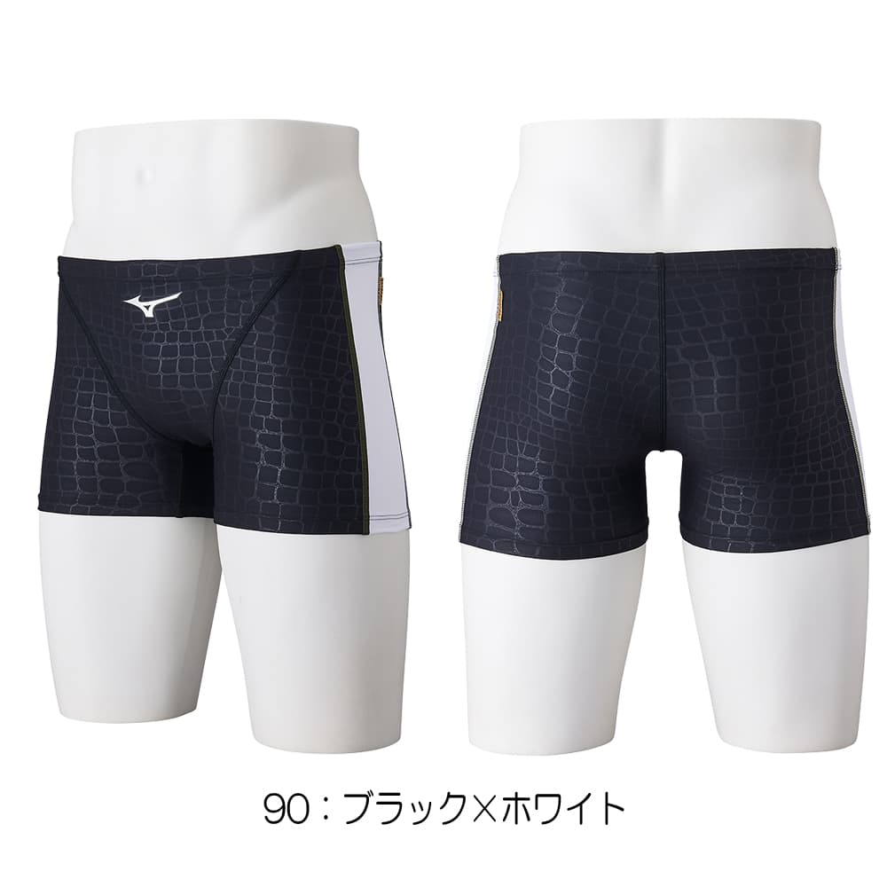 ミズノ MIZUNO 競泳水着 メンズ 練習用 エクサースーツ ミディアムスパッツ EXER SUI...