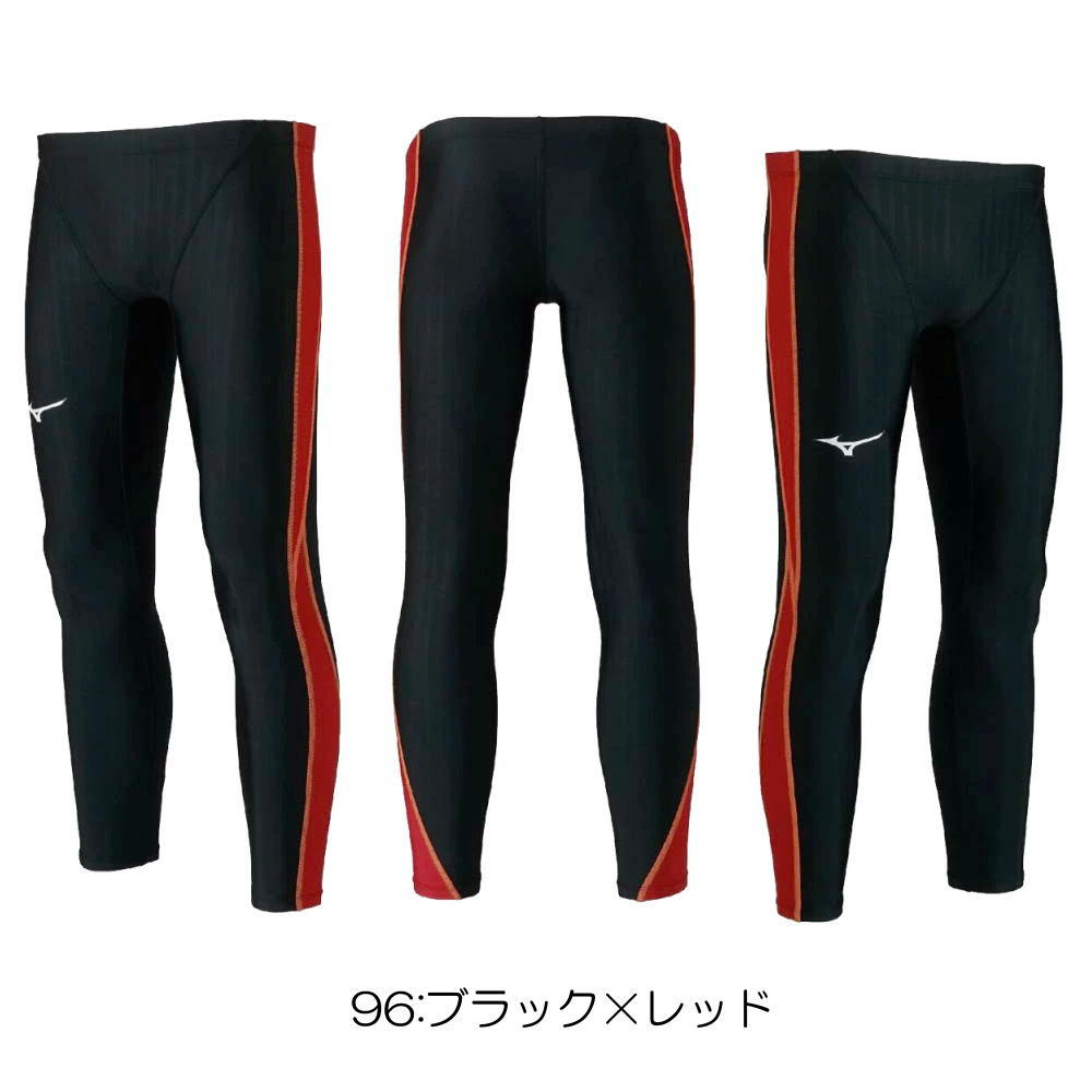 ミズノ MIZUNO 競泳水着 メンズ ロングスパッツ ストリームフィットA 2025年秋冬限定企画モデル N2MBC550 関連画像3