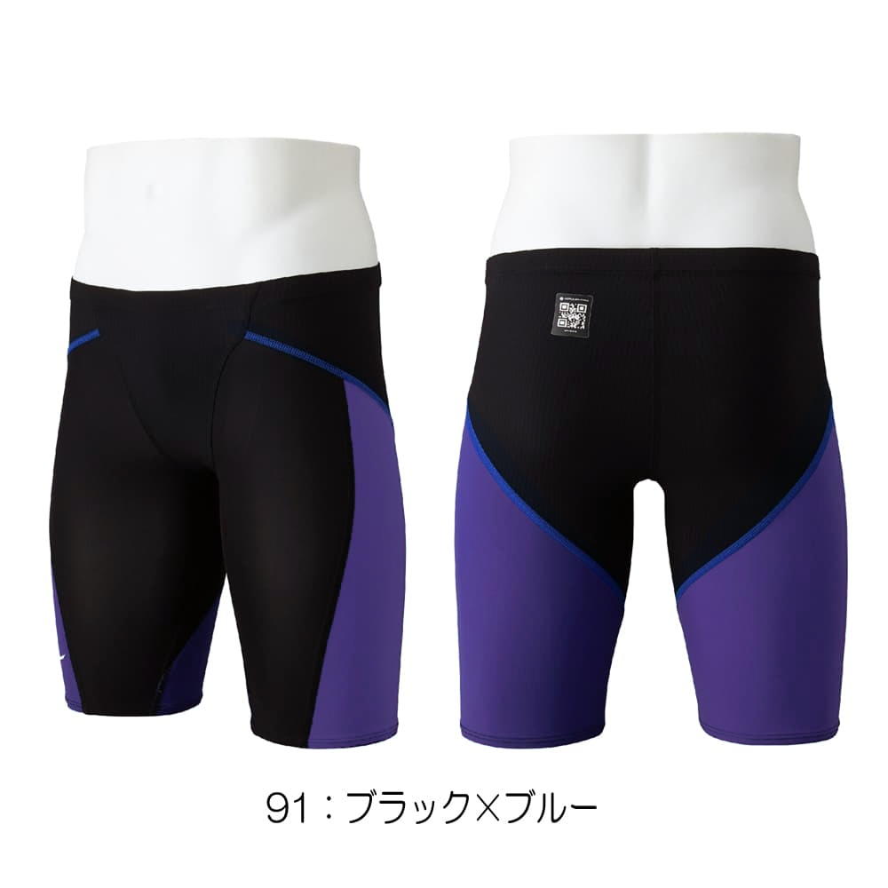 こ*☆様 新品未使用スポーツ用水着 ブラック/パープル BKPP アリーナ（arena） フィットネス水着 レディース XOサイズ AS6SWF08L