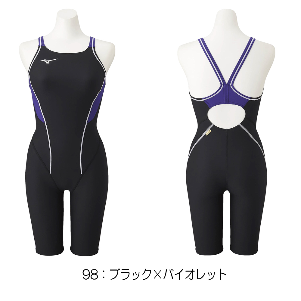 ミズノ MIZUNO 競泳水着 レディース 練習用水着 エクサースーツ ハーフスーツ U-Fit 競泳練習水着 N2MG8278