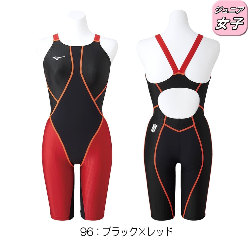 ミズノ MIZUNO 競泳水着 ジュニア女子 WORLD AQUATICS承認 FX・SONIC SYNERGY ハーフスーツ N2MGA430｜e-stroke｜02