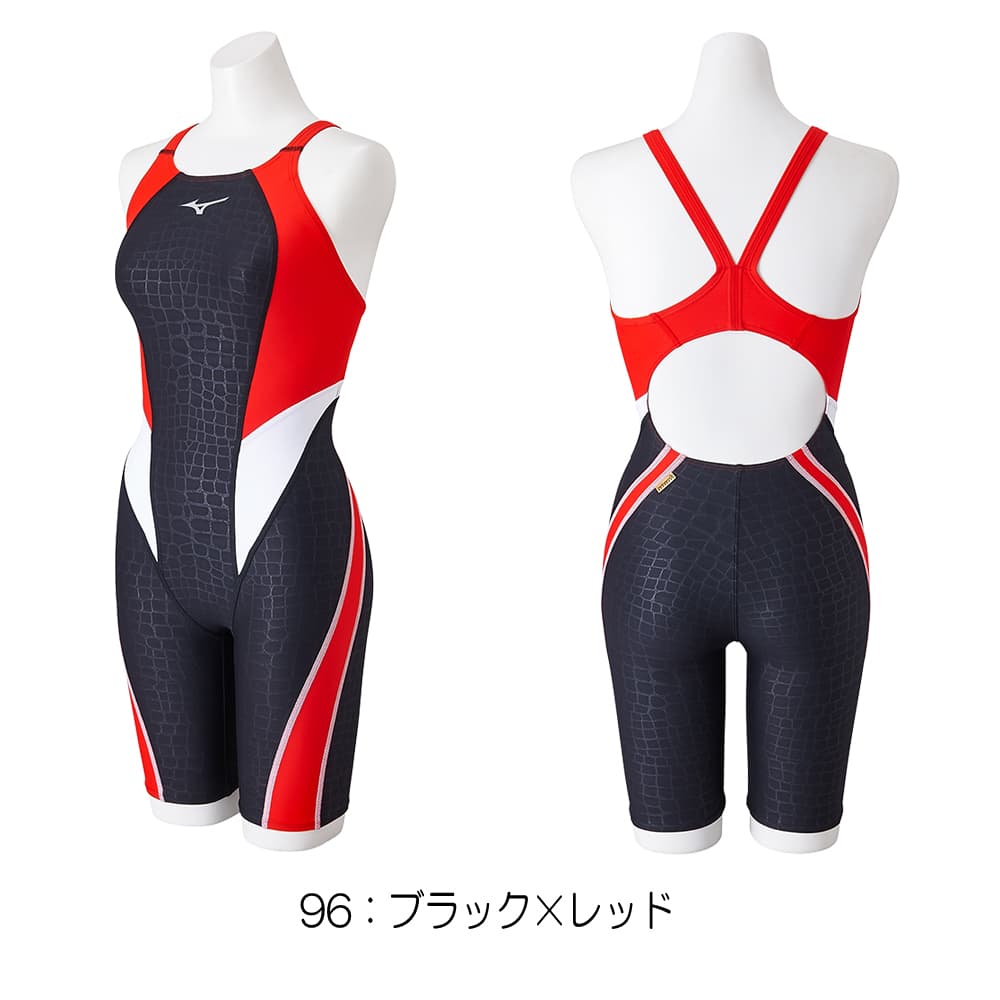 ミズノ MIZUNO 競泳水着 レディース 練習用 エクサースーツ ハーフスーツ EXER SUIT...