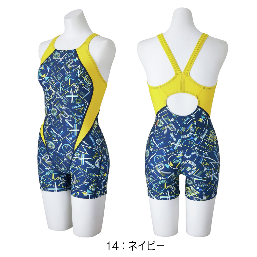 【名前未記載】イトマン 競泳 MX水着 ハーフスーツ　XS 競泳練習用ハーフスーツ|N2MG2775|競泳水着|スイム|ミズノ公式