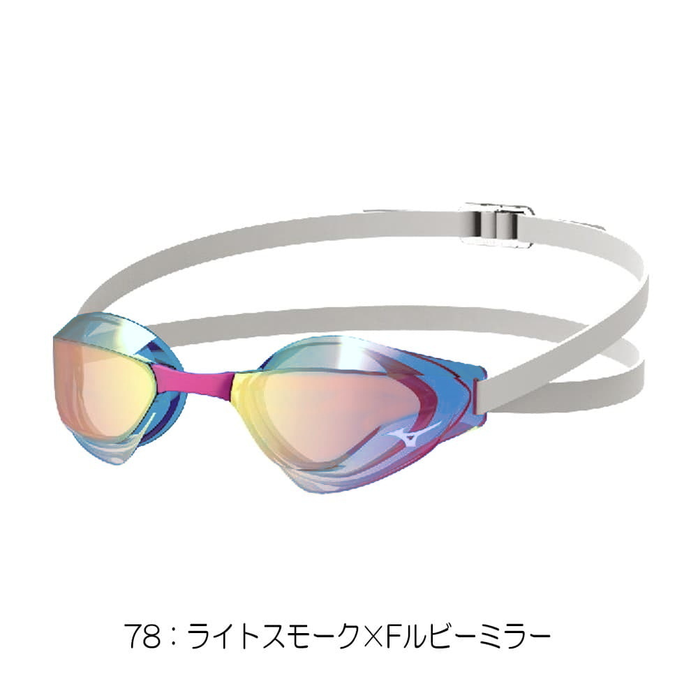 ミズノ MIZUNO 水泳 限定レーシングゴーグル GX・SONIC EYE J ミラー 