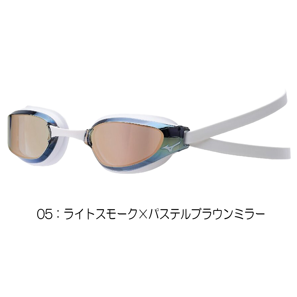 MIZUNO（ミズノ） 水泳 レーシングゴーグル ミラーレンズ 限定カラー