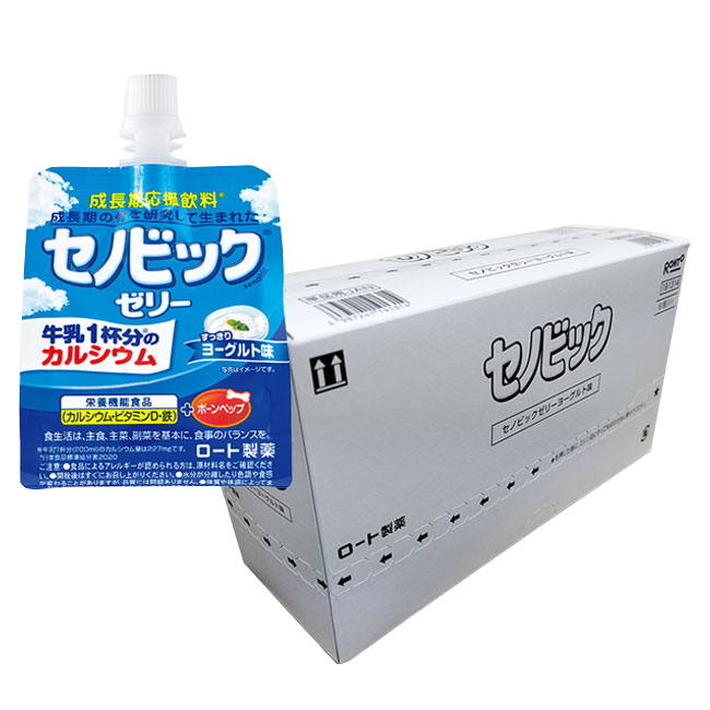 ROHTO ロート製薬 セノビック ゼリー ヨーグルト味 150g×6個 19131 ROTO19131-N