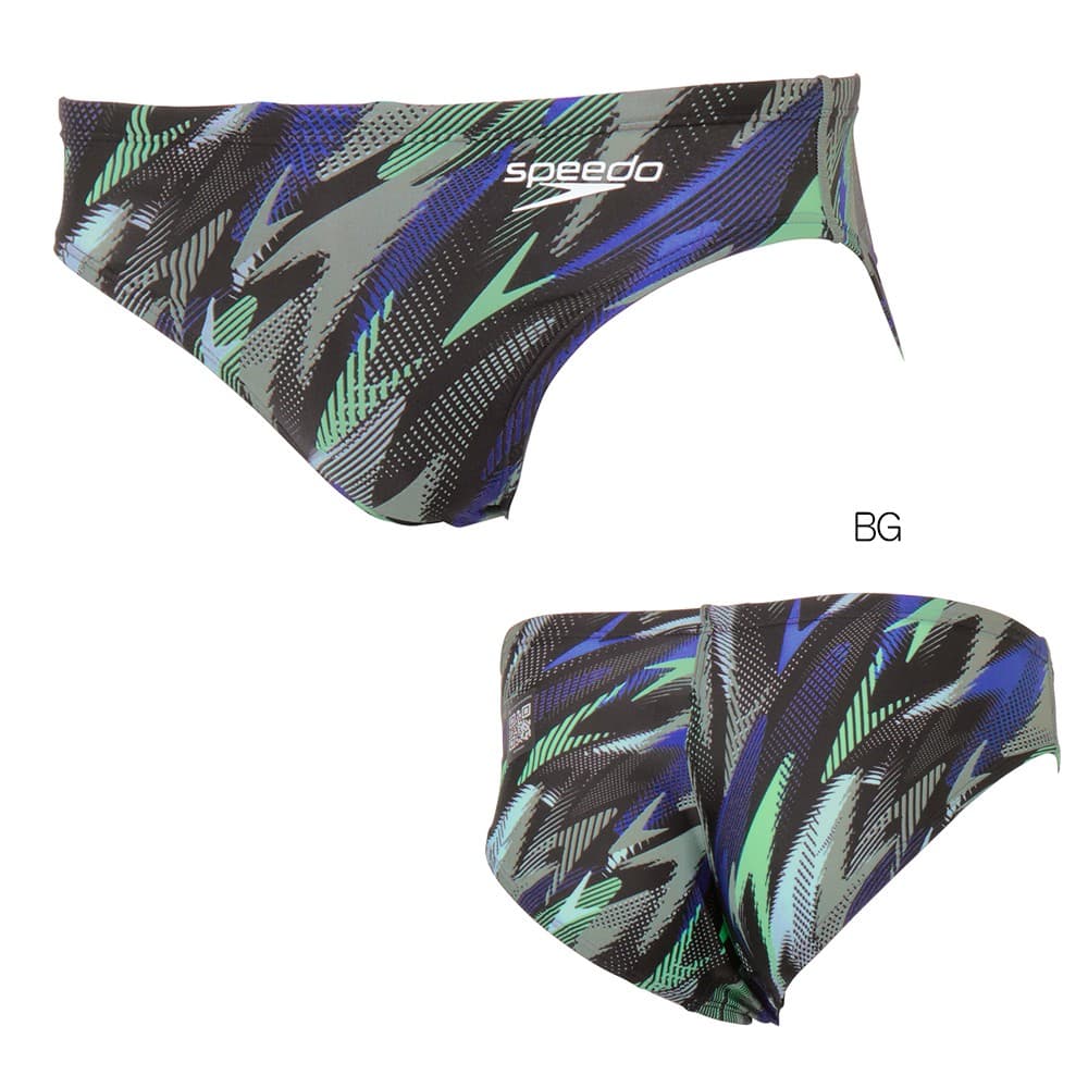 speedo 競泳水着 パームツリー柄 FINA認証　SC42202F ライム speedo ＼8/17(日)23:59までP3倍／2025年/春夏新作 FINAマーク