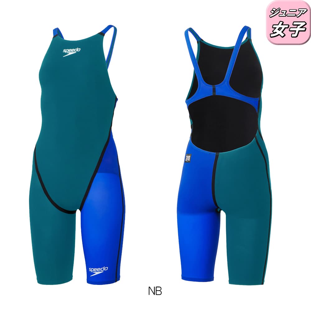 スピード SPEEDO 競泳水着 ジュニア女子 WA承認モデル Fastskin Pro3 ファストスキンプロ3 オープンバックニースキン  SCG12101F fina マーク あり