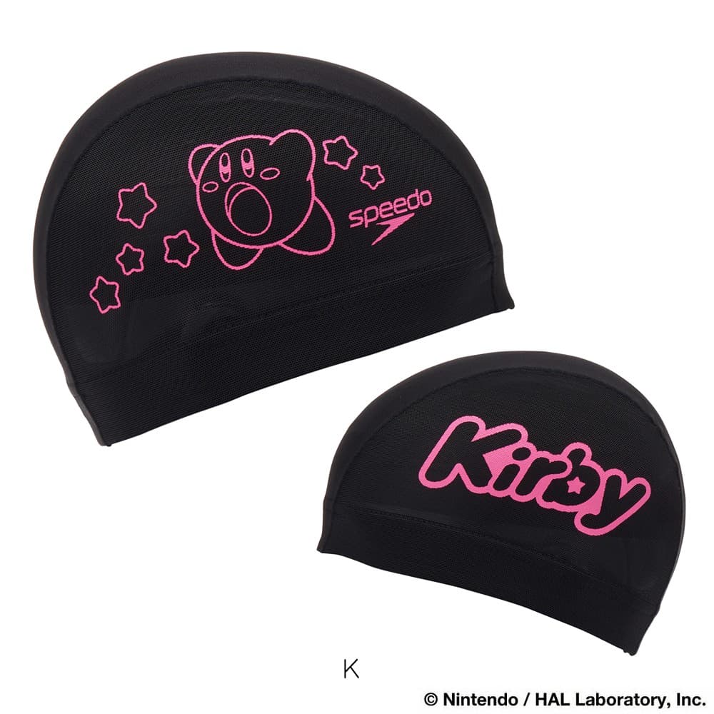 speedo（スピード） 水泳 カービィメッシュキャップ スイムキャップ