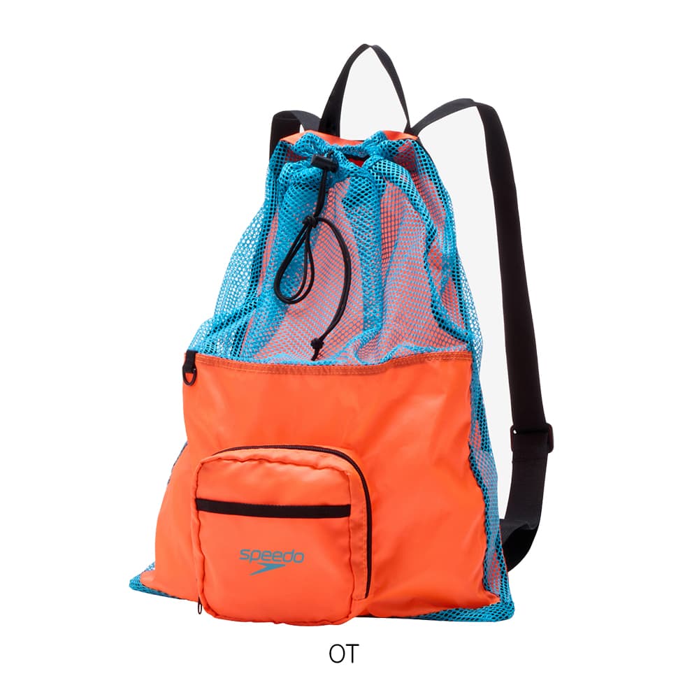 speedo（スピード） 水泳 ポケッタブルメッシュバッグ スイミング