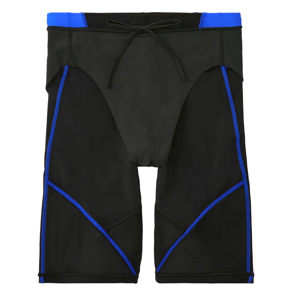 O 新品 speedo 練習水着 UltraStretch 撥水 伸縮 ネイビー speedo（スピード） フィットネス水着 メンズ ルースンジャマー
