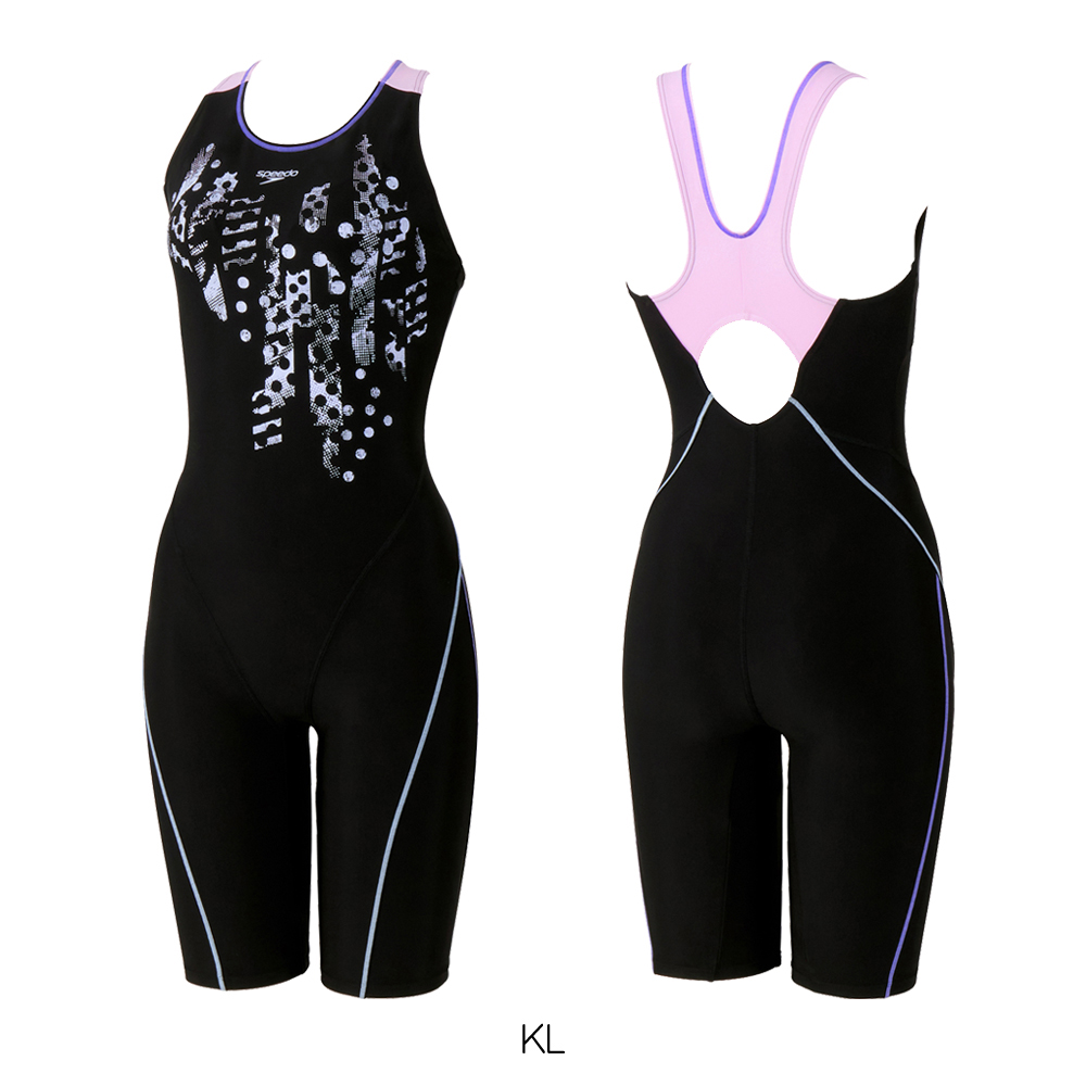 speedo（スピード） フィットネス水着 レディース クラッシュドット