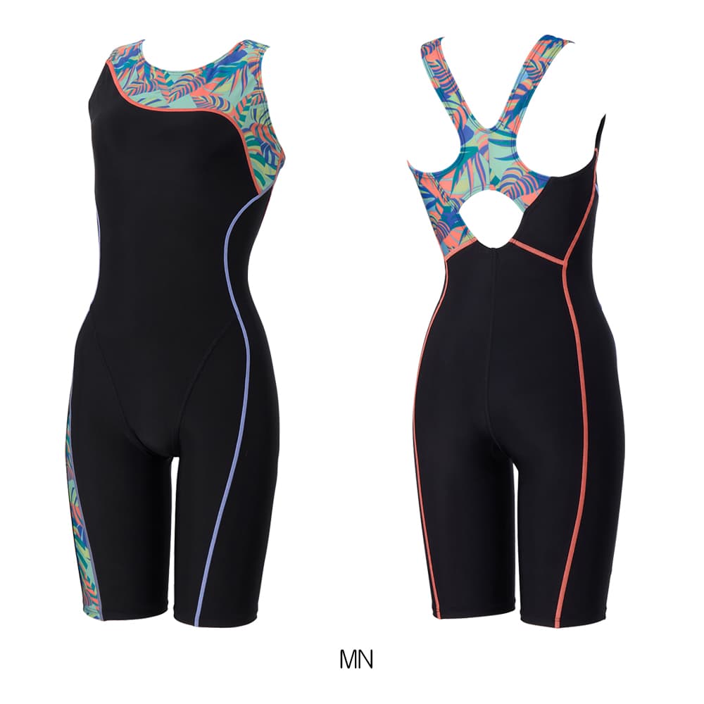 speedo（スピード） フィットネス水着 レディース アシンメトリールー