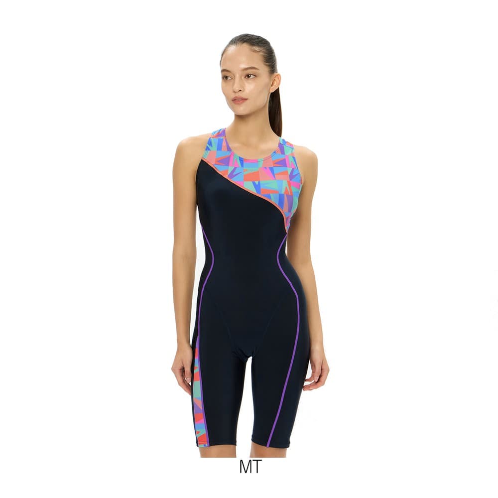 speedo（スピード） フィットネス水着 レディース パズルルースンニー