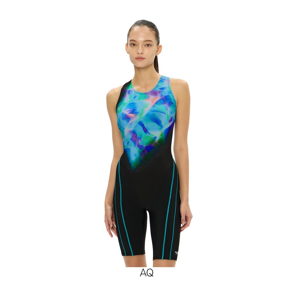 speedo（スピード） フィットネス水着 レディース カラーオブウェーブ