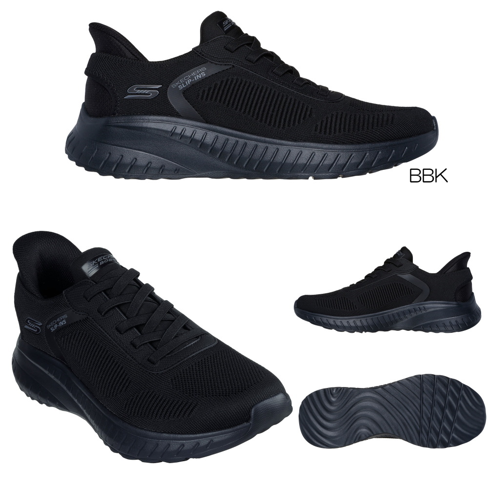 SKECHERS Wide Fit スリップインズ ブラック 24cm SKECHERS スケッチャーズ スリップインズ：ヘイゼル - プリヤ