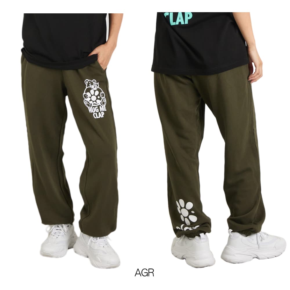 clap（クラップ） ハグミー スウェットパンツ ロングパンツ レディース