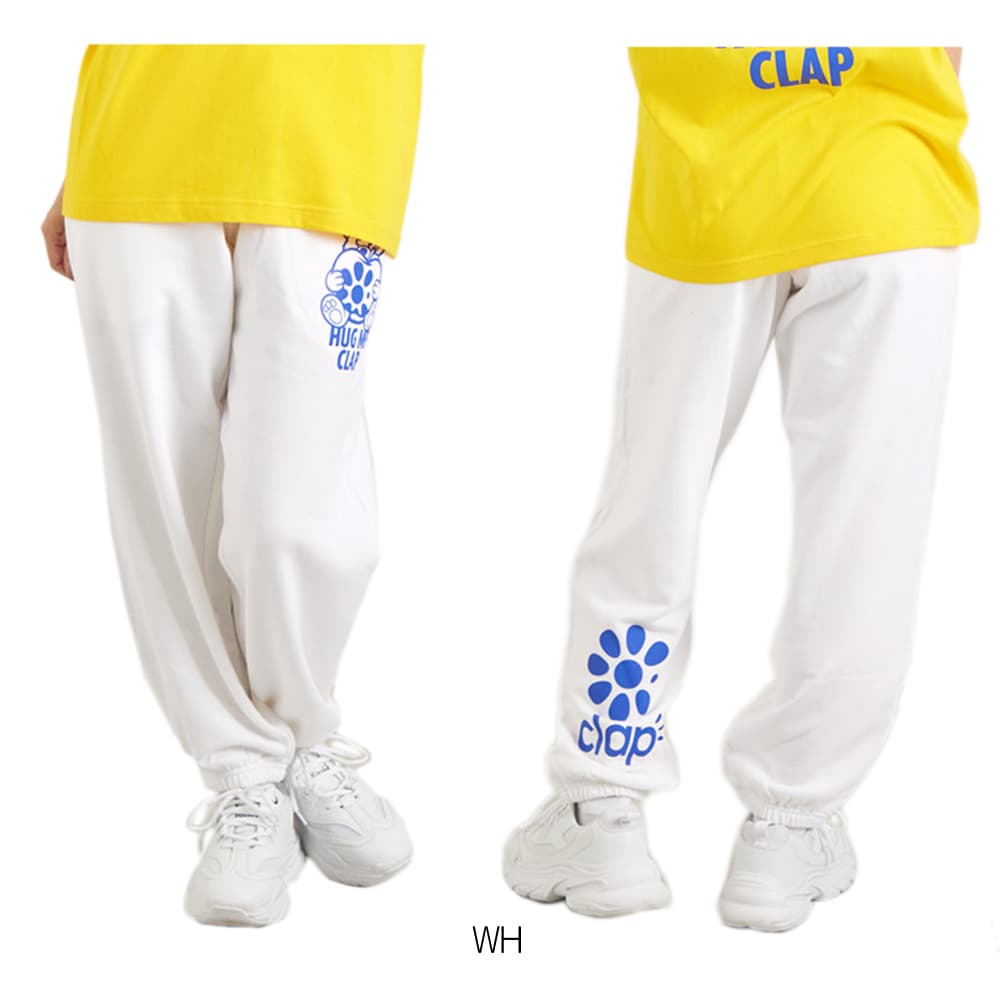 clap（クラップ） ハグミー スウェットパンツ ロングパンツ レディース