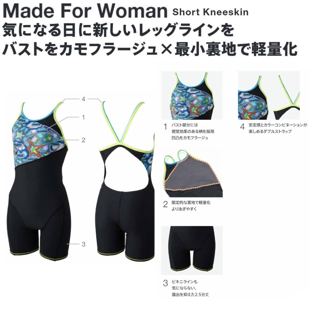 speedo（スピード） 競泳水着 練習用水着 レディース スパークリング