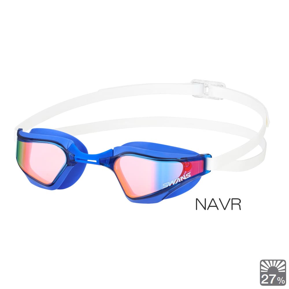 SWANS（スワンズ） 水泳 レーシングゴーグル ヴァルキリー MITミラー