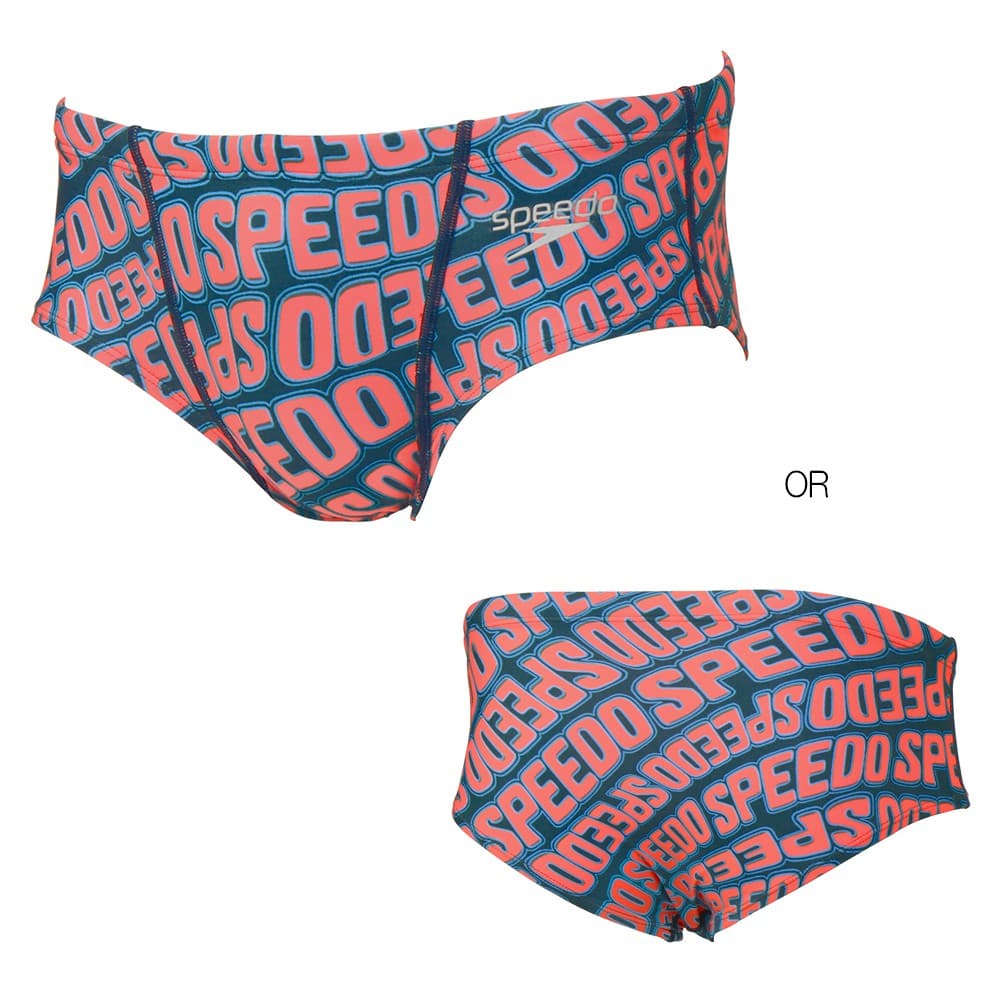 speedo（スピード） 競泳水着 練習用水着 メンズ ウェーブロゴターンズ