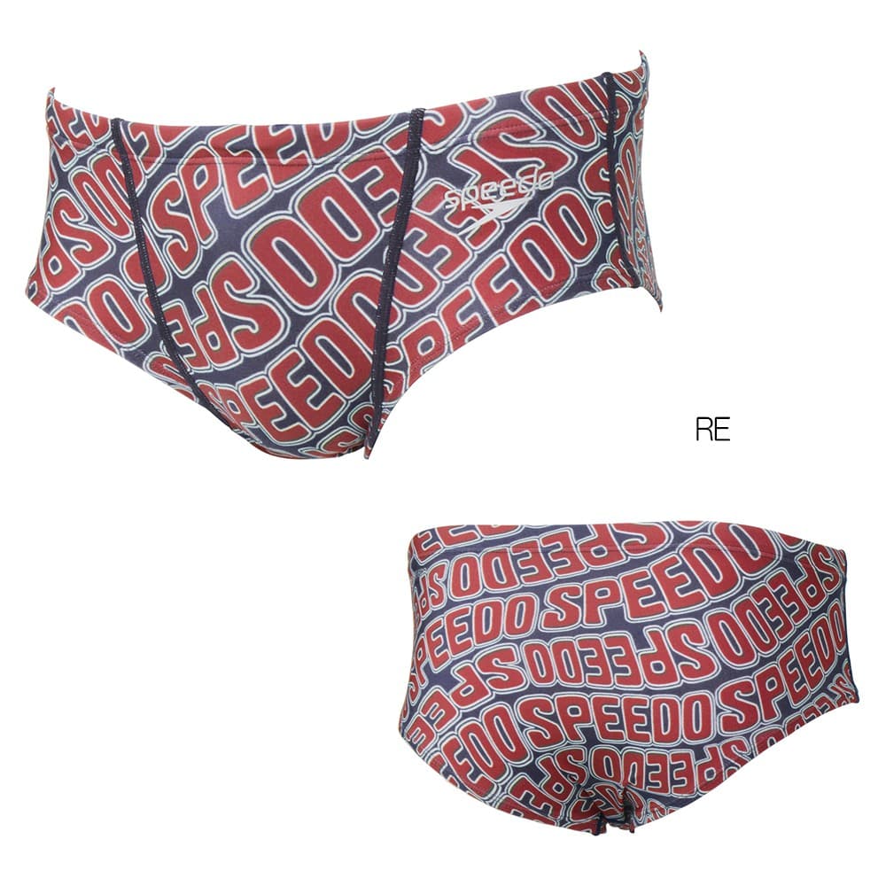 speedo（スピード） 競泳水着 練習用水着 メンズ ウェーブロゴターンズ