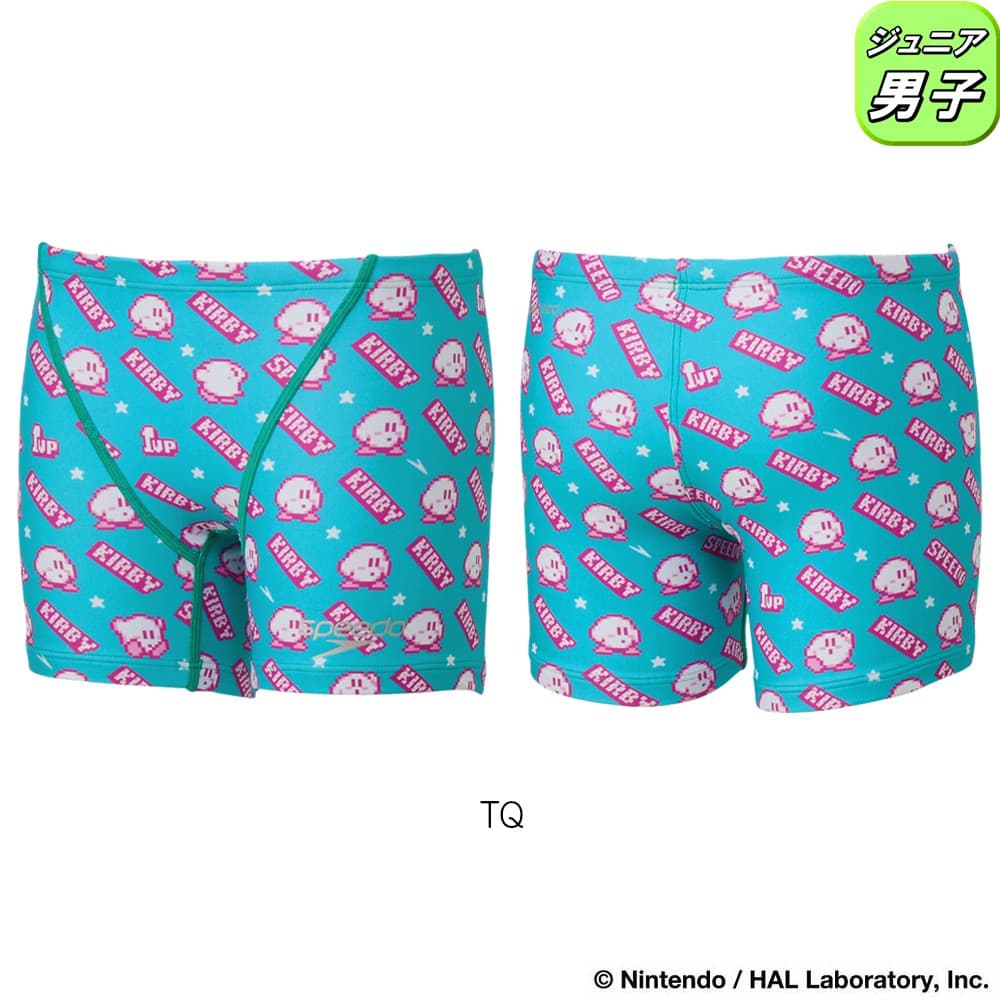 speedo（スピード） 競泳水着 練習用水着 ジュニア男子 カービィ1