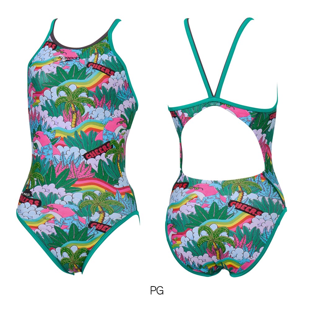 speedo（スピード） 競泳水着 練習用水着 レディース モルガターンズ