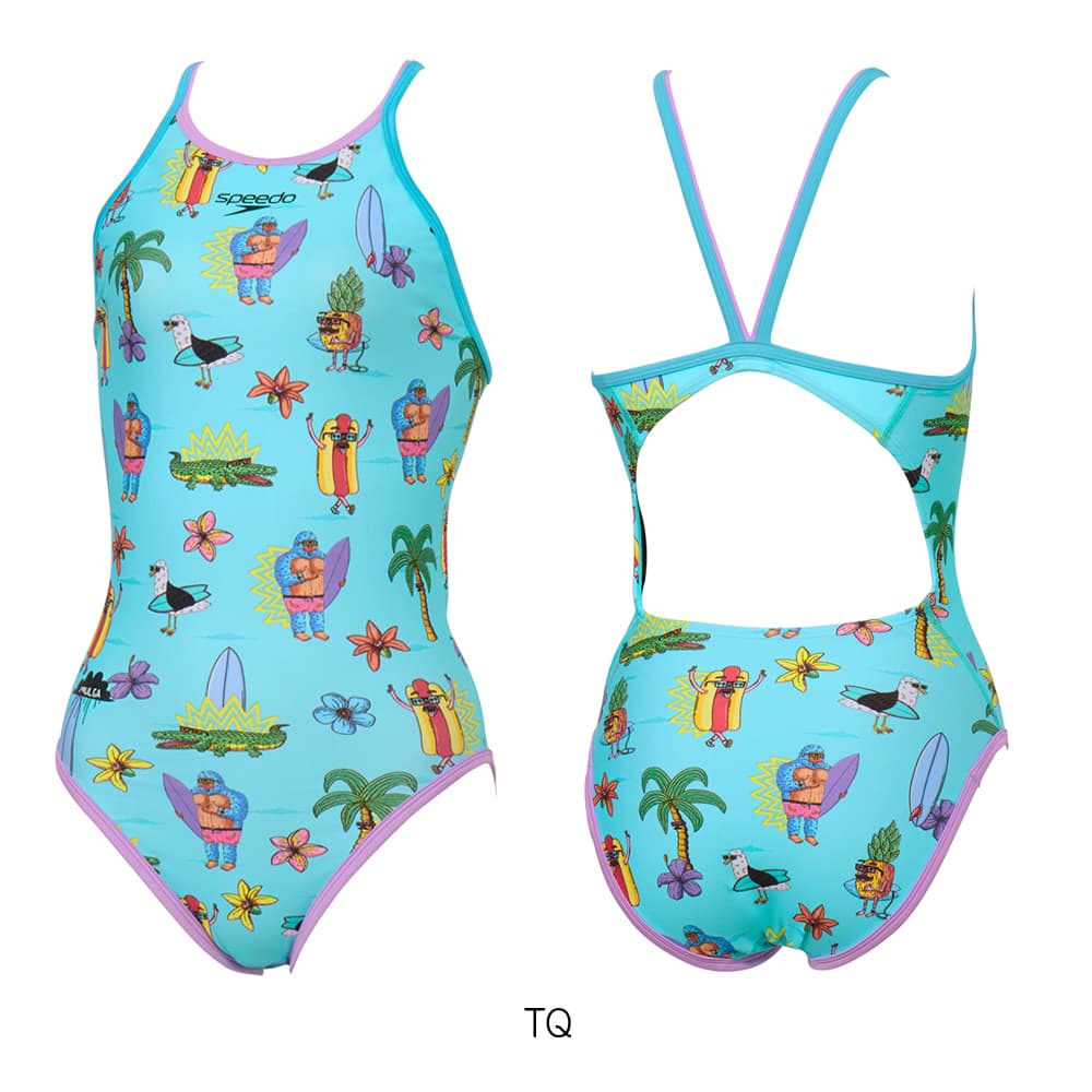 speedo（スピード） 競泳水着 練習用水着 レディース モルガターンズ