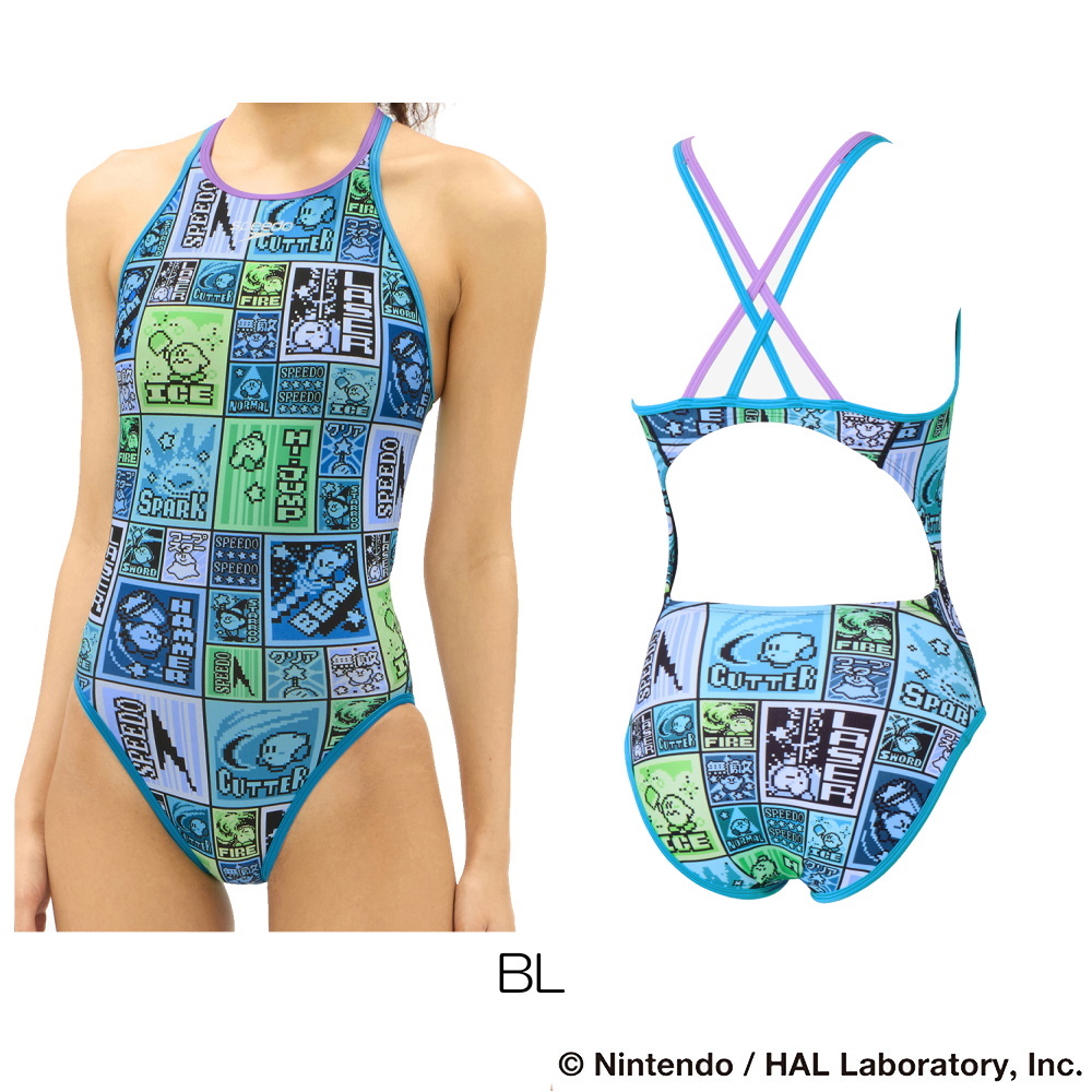 speedo（スピード） 競泳水着 練習用水着 レディース カービィドット