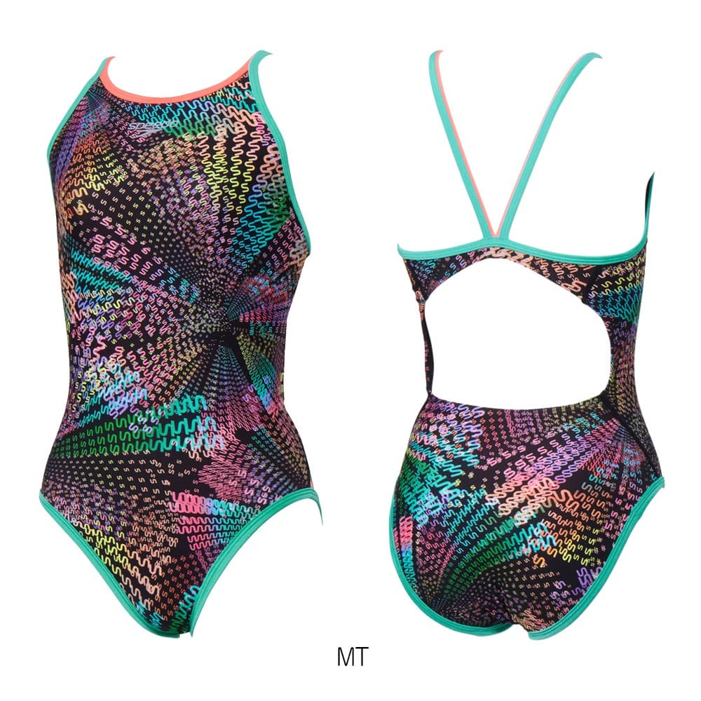 speedo（スピード） 競泳水着 練習用水着 レディース モノグラム