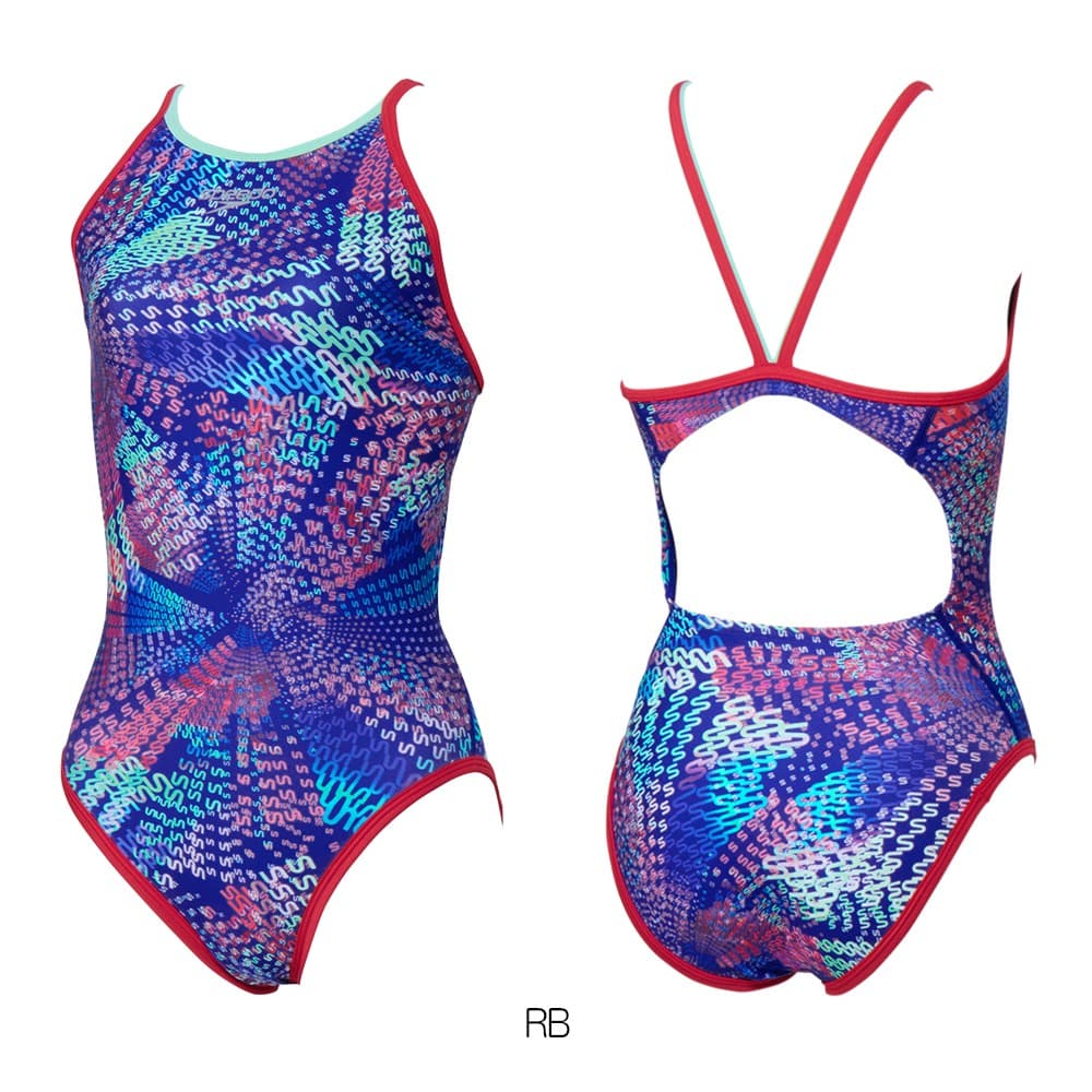 speedo（スピード） 競泳水着 練習用水着 レディース モノグラム