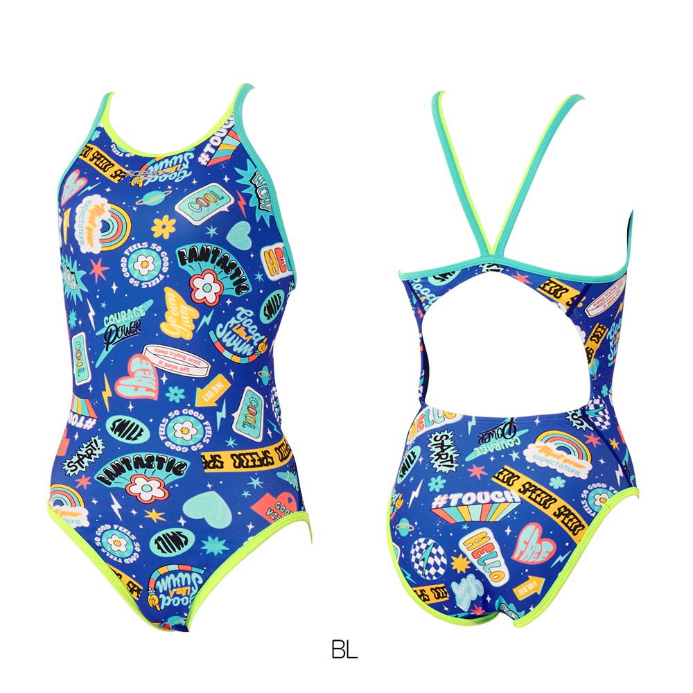 speedo（スピード） 競泳水着 練習用水着 レディース カラフル
