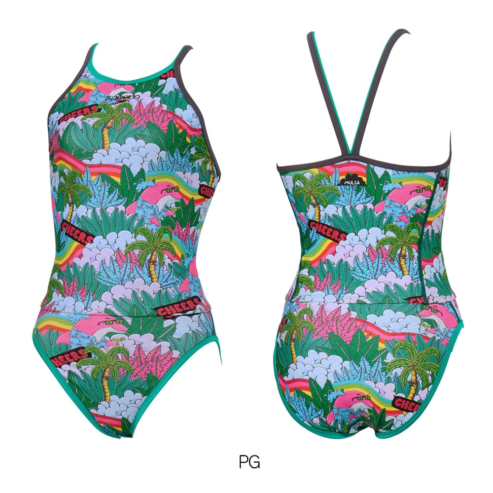 speedo（スピード） 競泳水着 練習用水着 レディース モルガターンズ