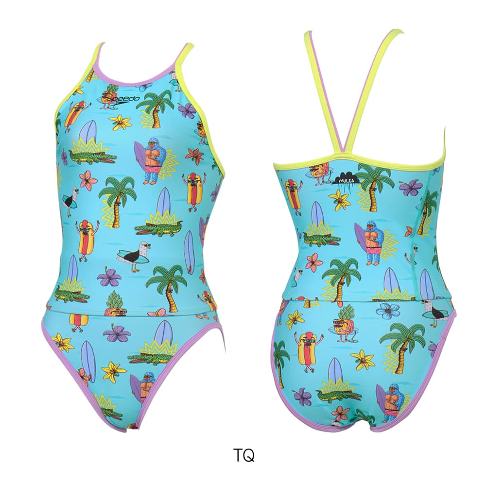 speedo（スピード） 競泳水着 練習用水着 レディース モルガターンズ