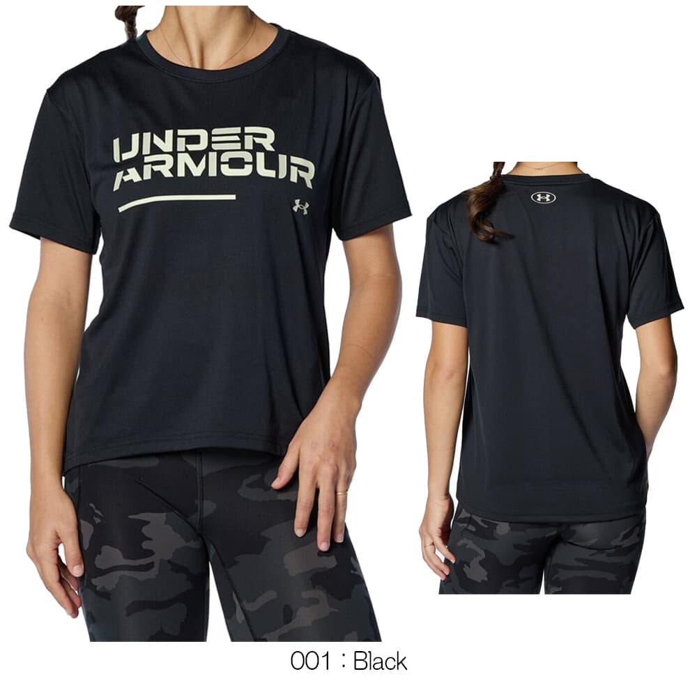 アンダーアーマー UNDER ARMOUR UAテック クロップ ショートスリーブTシャツ レディー...