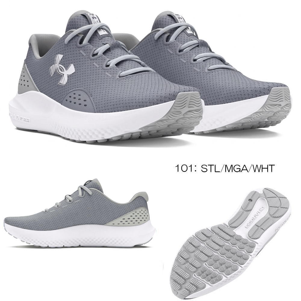アンダーアーマー UNDER ARMOUR ランニングシューズ UA CHARGED SURGE 4 UAチャージド サージ4 メンズ 靴 スニーカー D相当 U3027000 関連画像1