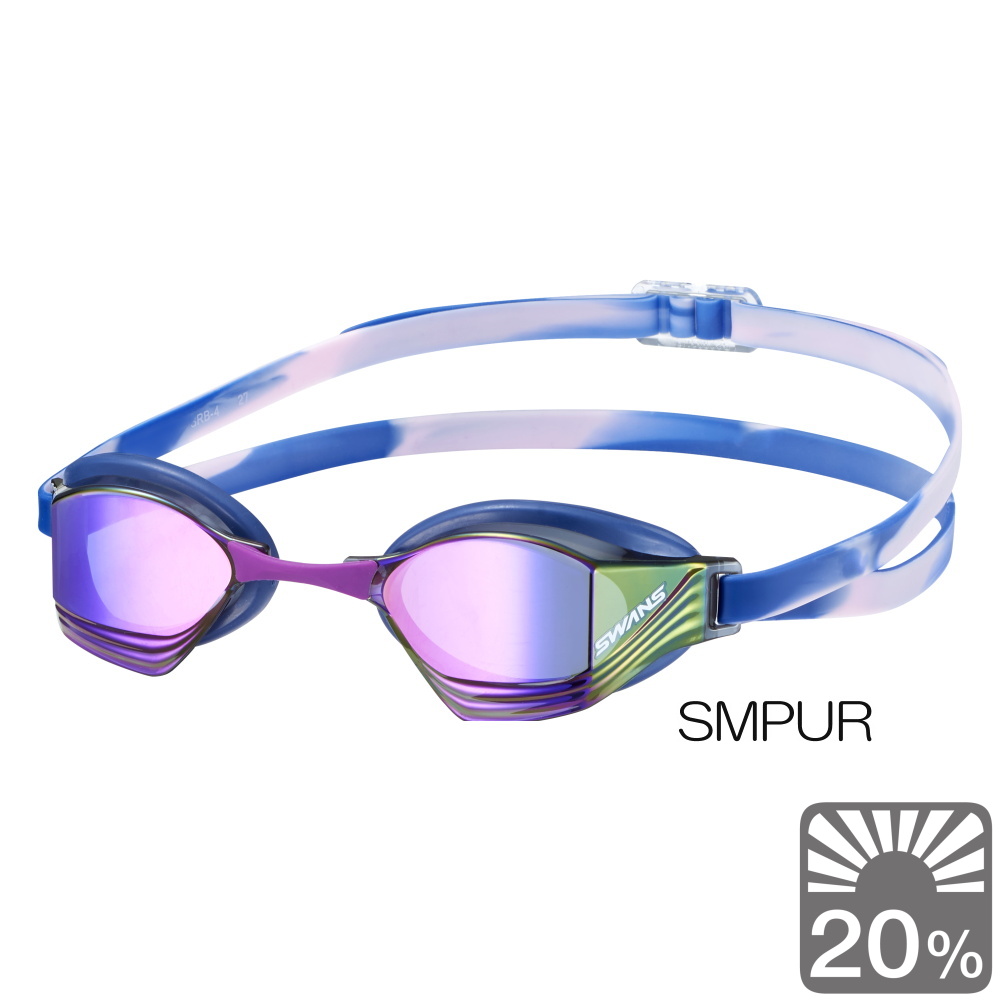 SWANS ゴーグル 未使用 スワンズ ゴーグル ミラー 通販 SWANS SR-72MPAFAB スイミングゴーグル