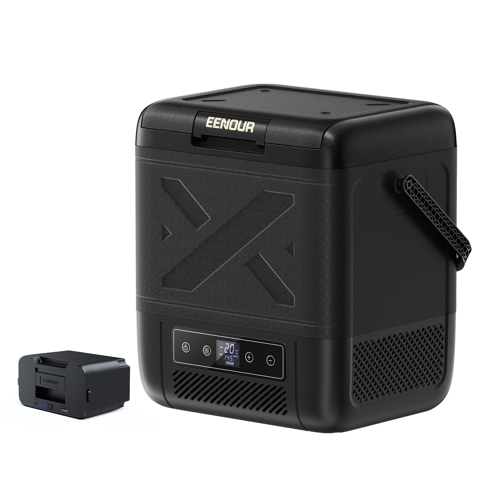 EENOUR 「バッテリーセット」 ポータブル冷蔵庫 車載冷蔵庫 20L -20