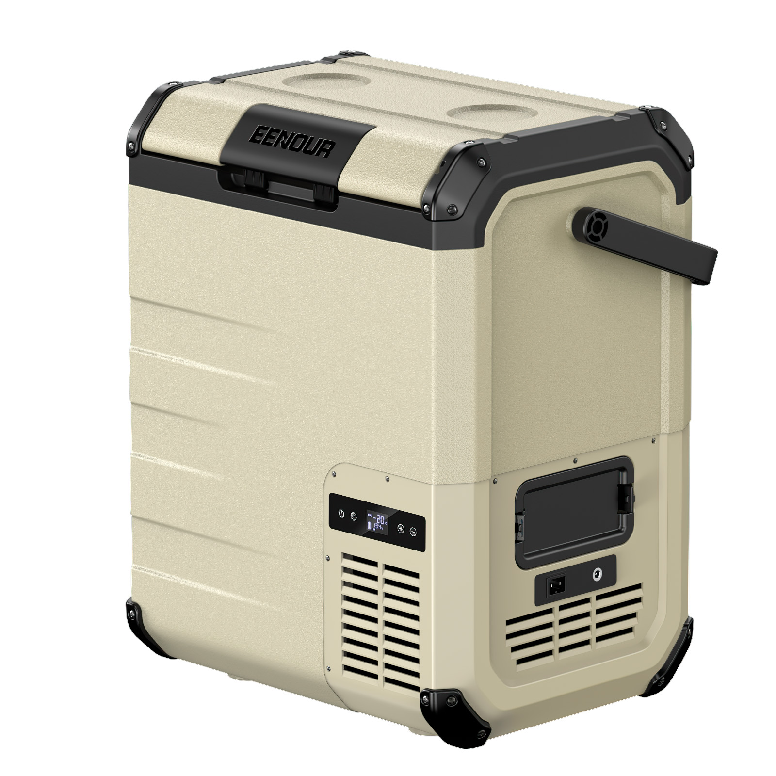 EENOUR 車載冷蔵庫 ポータブル冷蔵庫 23L バッテリー内蔵可能 冷凍庫